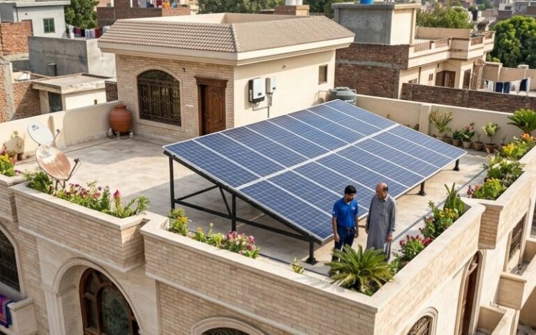 residential solar installation in islamabad
