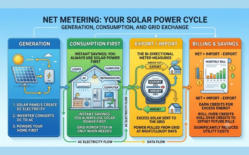 net metering of solar system in pakistan